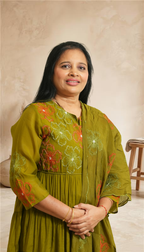 Effortlessly elegant olive embroidered kurta set