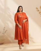 Effortless elegance in a vibrant festive-ready kurta set