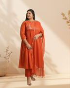 Effortless elegance in a vibrant festive-ready kurta set