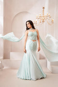 Elegant Mint Dream Lehenga – Graceful, Flowing & Perfect for Modern Celebrations