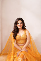 Radiant Sunshine Lehenga Set for Festive